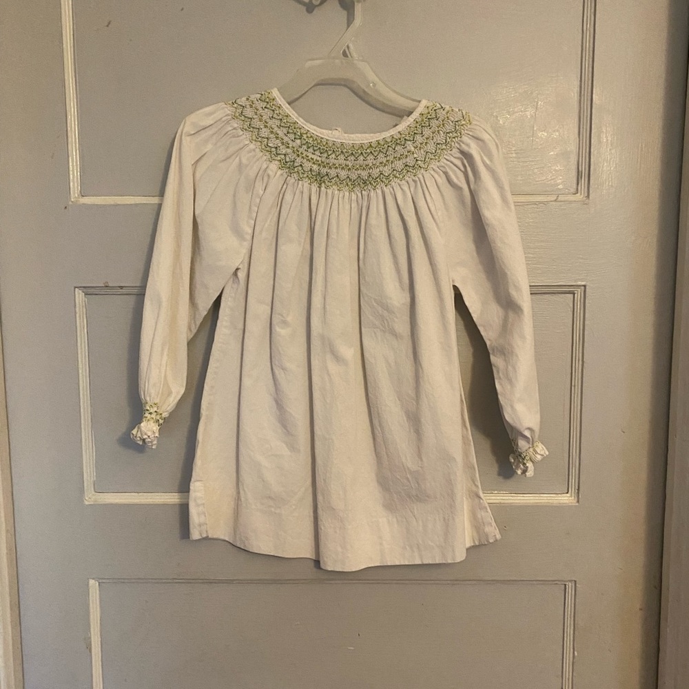Smocked tunic dress 5